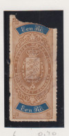 Denemarken Fiskale Zegel Cat. J.Barefoot Stempelmaerke 6 Beschadigd - Revenue Stamps