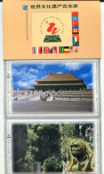 VR CHINA - Leporello Mit 5 Ganzsachen UPU-Kongress Beijing 1999 - PR CHINA / RP CHINE - Cartes Postales