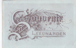 2610212Leeuwarden, Souvenir Leeuwarden 18 Mei 1900. (onderkant Afgeknipt, Vouwen Rechtsboven) - Leeuwarden