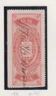 Denemarken Fiskale Zegel Cat. J.Barefoot Stempelmaerke 13 Beschadigd  Onder - Revenue Stamps