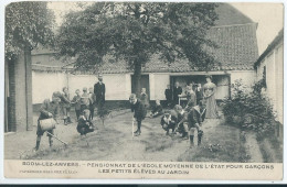 Boom-Lez-Anvers - (Boom) - Pensionnat De L'Ecole Moyenne De L'Etat Pour Garcons - Au Jardin - 1912 - Boom