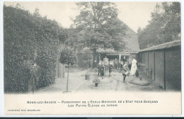Boom-Lez-Anvers - (Boom) - Pensionnat De L'Ecole Moyenne De L'Etat Pour Garcons - Les Petits Elèves Au Jardin - 1910 - Boom