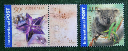 Greeting Stamps Koala Christmas Noel 2002 (Mi 2156-2157) Used Gebruikt Oblitere Australia Australien Australie - Gebraucht