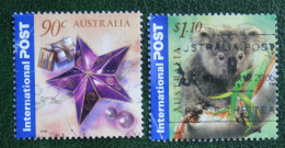 Greeting Stamps Koala Christmas Noel 2002 (Mi 2156-2157) Used Gebruikt Oblitere Australia Australien Australie - Used Stamps