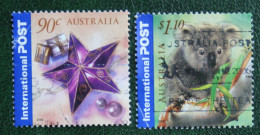 Greeting Stamps Koala Christmas Noel 2002 (Mi 2156-2157) Used Gebruikt Oblitere Australia Australien Australie - Gebraucht