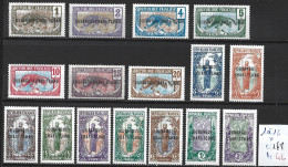 OUBANGUI-CHARI 1 à 16 * Côte 168 € - Unused Stamps