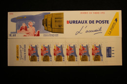 FRANCE 1992 CARNET BC2744A JOURNEE DU TIMBRE NEUFS** NON PLIE TTB - Stamp Day