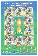 BLOC FEUILLET 26 - Coupe Du Monde De Rugby 1999 - Oblitérés