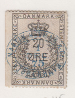 Denemarken Fiskale Zegel Cat. J.Barefoot Stempelmaerke 20 Links Ongetand - Revenue Stamps