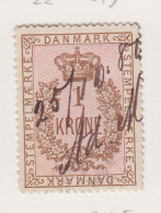 Denemarken Fiskale Zegel Cat. J.Barefoot Stempelmaerke 25 - Revenue Stamps