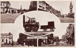 264787Darlington,  Locomotive Multivues (see Corners) - Sonstige & Ohne Zuordnung