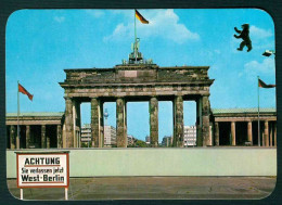 GK492 - BERLIN BRANDENBURGER TOR 1981 PER ITALIA - Porta Di Brandeburgo