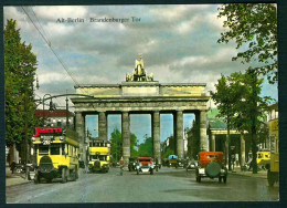 GK493 - BERLIN BRANDENBURGER TOR 1982 PER ITALIA - Porte De Brandebourg