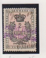 Denemarken Fiskale Zegel Cat. J.Barefoot Stempelmaerke 40 - Revenue Stamps