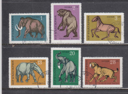 Bulgaria 1971 - Animaux Prehistoriques, Mi-Nr. 2088/93, Used - Used Stamps