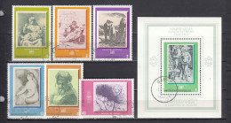 Bulgaria 1975 - Paintings, Mi-Nr. 2411/16+Bl. 58, Used - Used Stamps