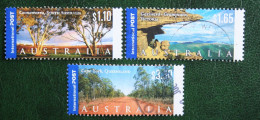 Foreign Stamps-Landscapes  Panoramas 2002 (Mi 2152-2153 2155) Used Gebruikt Oblitere Australia Australien Australie - Gebruikt