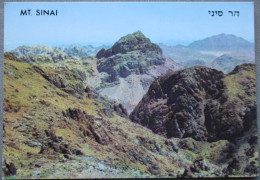 ISRAEL EILAT SINAI DESERT MOSES MOUNT EGYPT POSTCARD CARTE POSTALE ANSICHTSKARTE CARTOLINA POSTKARTE CARD - Sharm El Sheikh