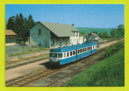 15 ALLANCHE TRAIN Autorail En Gare Le 26 Mai 1990 - Allanche