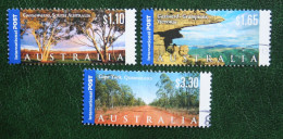 Foreign Stamps-Landscapes  Panoramas 2002 (Mi 2152-2153 2155) Used Gebruikt Oblitere Australia Australien Australie - Usados