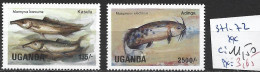 OUGANDA 371-72 ** Côte 11.50 € - Ouganda (1962-...)