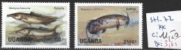 OUGANDA 371-72 ** Côte 11.50 € - Uganda (1962-...)