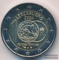 Luxembourg 2024 Stgl./unzirkuliert Reissue: Stgl./unzirkuliert 2024 2 Euro Feiersteppler - Luxemburgo