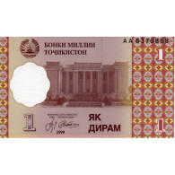 TADJIKISTAN - PICK 10 - 1 DIRAM 1999 - Tagikistan