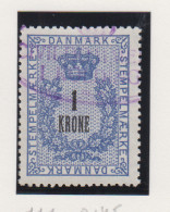 Denemarken Fiskale Zegel Cat. J.Barefoot Stempelmaerke 111 - Revenue Stamps