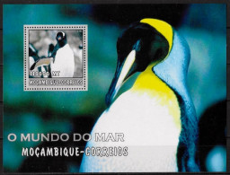 MOZAMBIQUE - OISEAUX - PINGOUINS - N° 2114 A 2119 ET BF 127 - NEUF** MNH - Penguins