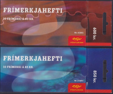 Cept 2002 Islande Iceland Ijsland Yvertn° C937 C938 *** MNH Carnets Cote 60 € - Booklets