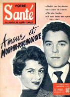 Revue  VOTRE SANTE N° 183  Avril  1955   Beauté Hygiène Sport - Geneeskunde & Gezondheid