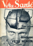 Revue  VOTRE SANTE N° 170  Octobre  1954  Beauté Hygiène Sport - Medizin & Gesundheit