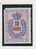 Denemarken Fiskale Zegel Cat. J.Barefoot Stempelmaerke 120 - Fiscali