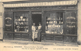 CPA 15 ROSIERES PATISSERIE CONFISERIE GARRIGNOT VINS FINS ET LIQUEURS   Très Rare - Otros & Sin Clasificación