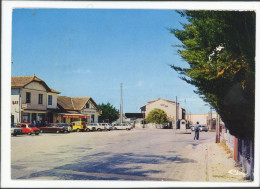 CARCANS OCEAN L'HOTEL RESTAURANT TERMINUS ET LA RUE PRINCIPALE 1980 - Carcans