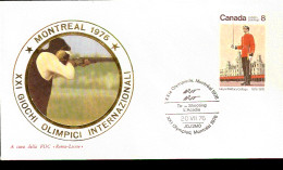 MONTREAL OLIMPIC GAME  1976 TIRO AL PIATTELLO SHOOTING ANNULLO SPECIALE - Tiro (armi)