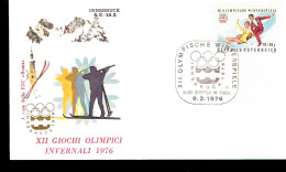 XII GIOCHI OLIMPICI DI INNSBRUCK 1976 BIATHLON PATTINAGGIO ARTISTICO - Inverno1976: Innsbruck