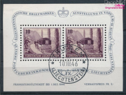 Liechtenstein Block4 (kompl.Ausg.) Gestempelt 1946 Briefmarkenausstellung (10331897 - Gebruikt