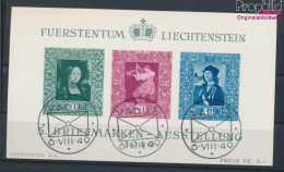 Liechtenstein Block5 (kompl.Ausg.) Gestempelt 1949 Briefmarkenausstellung (10331903 - Gebruikt