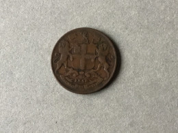 East India Company  One Quarter Anna 1858 - Colonias