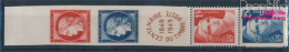 Frankreich 840-843 Fünferstreifen (kompl.Ausg.) Postfrisch 1949 100 Jahre Briefmarke (10353337 - Unused Stamps