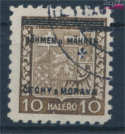 Böhmen Und Mähren 2 Stempel Nicht Prüfbar Gestempelt 1939 Aufdruckausgabe (10351459 - Oblitérés