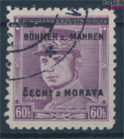 Böhmen Und Mähren 8 Stempel Nicht Prüfbar Gestempelt 1939 Aufdruckausgabe (10351454 - Used Stamps