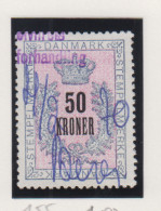 Denemarken Fiskale Zegel Cat. J.Barefoot Stempelmaerke Type 3 Nr.155 - Revenue Stamps