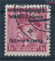 Böhmen Und Mähren 10 Stempel Nicht Prüfbar Gestempelt 1939 Aufdruckausgabe (10351460 - Used Stamps