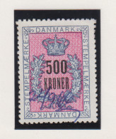 Denemarken Fiskale Zegel Cat. J.Barefoot Stempelmaerke Type 3 Nr.158 - Revenue Stamps