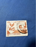 India 1989 Michel 1239 Brieftaubenpost - Gebruikt