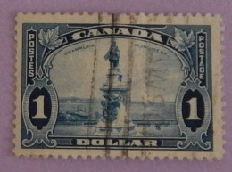 CANADA YT 189 OBLITERE "MONUMENT DE CHAMPLAIN A QUEBEC" ANNÉE 1935 - Used Stamps