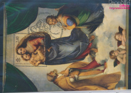 Vatikanstadt Block37 (kompl.Ausg.) Gestempelt 2012 Madonna Di Foligno (10352449 - Used Stamps